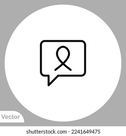 Chatting icon sign vector,Symbol, logo illustration for web and mobile