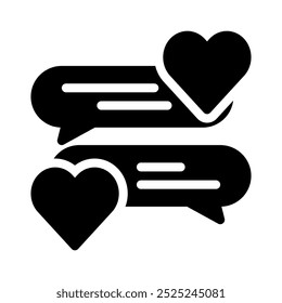 Chatsymbol mit Stilsymbol