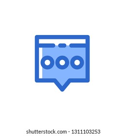 Chatting Icon , User Interface Symbol