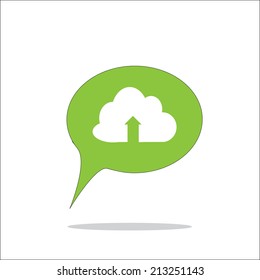 chatting icon vector. EPS10