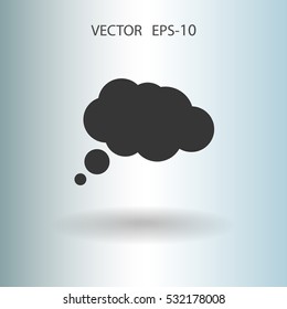 chatting icon. vector illustration