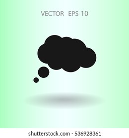 chatting icon. vector illustration