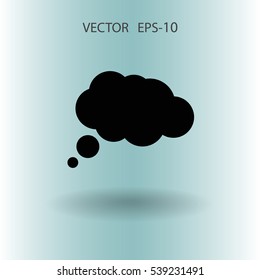 chatting icon. vector illustration