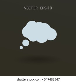 Chat-Symbol. Vektorgrafik