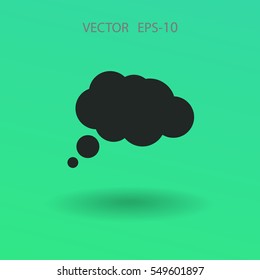 icono de charla. ilustración vectorial