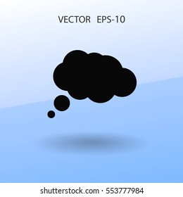 icono de charla. ilustración vectorial