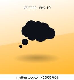 chatting icon. vector illustration