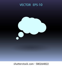 chatting icon. vector illustration