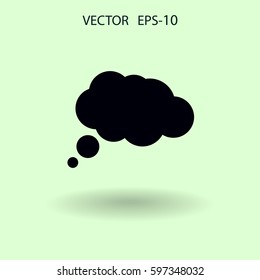chatting icon. vector illustration