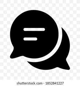 Chat-Symbol, Vektorgrafik, Nachrichtenblase