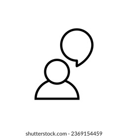 icono de chat vectores de personas icono de charla 
