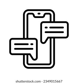 icono de charla para tu sitio web, móvil, presentación y diseño de logotipo.