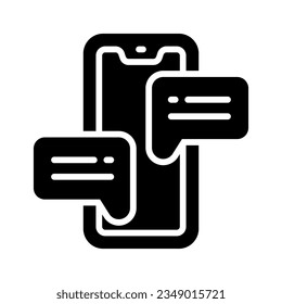 icono de charla para tu sitio web, móvil, presentación y diseño de logotipo.