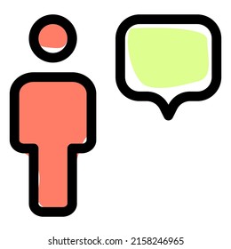 chatting with peers messenger application function layout