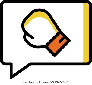 chatting Vector illustration on a transparent background. Premium quality symmbols. Line Color vector icons for concept and graphic design.