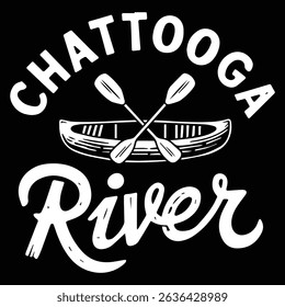 Chattooga river Graphic design for Rafting Lovers