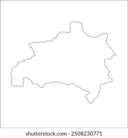 Chauparan map outline, Hazaribagh District, Jharkhand state, Republic of India, Government of Jharkhand, Indian territory, Eastern India, politics, village, tourism