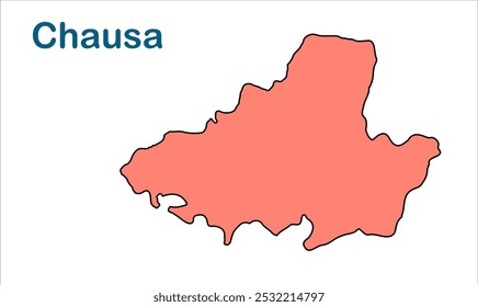 Chausa subdivision map, Madhepura District, Bihar State, Republic of India, Government of Bihar, Indian territory, Eastern India, politics, village, tourism