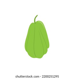 Chayote logo template vector illustration