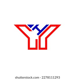 CHD letter logo creative design with vector graphic, CHD simple and modern logo.