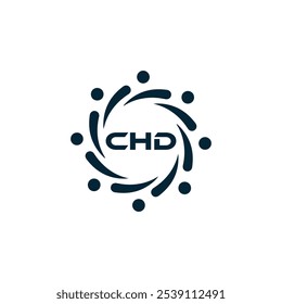 CHD logo. C H D design. White CHD letter. CHD, C H D letter logo design. C H D letter logo design in GOLD,