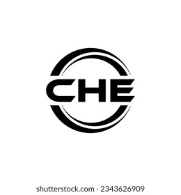 CHE Logo Design, Inspiration for a Unique Identity. Modern Elegance and Creative Design. Watermark Your Success with the Striking this Logo.