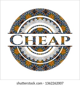 Cheap arabesque emblem. arabic decoration.
