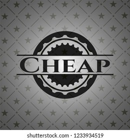 Cheap black badge