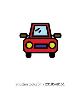 cheap cars vector type icon