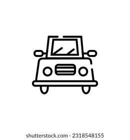 icono de tipo vector de coches baratos