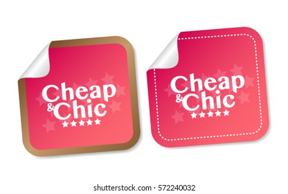 Cheap & Chic Stickers