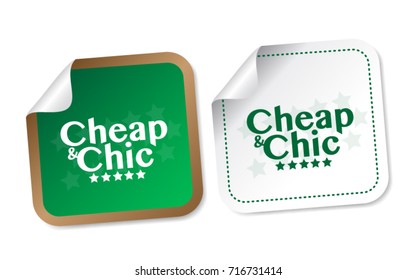 Cheap & Chic Stickers