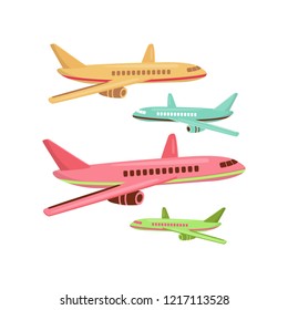 Cheap flights. Flight concept. Offer flights. Vector cartoon.