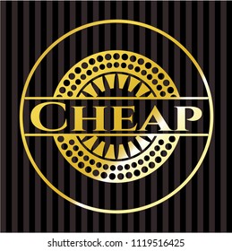 Cheap gold emblem