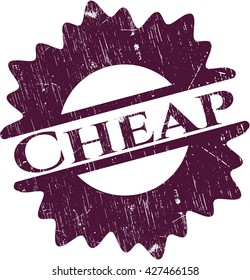 Cheap grunge seal