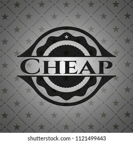 Cheap retro style black emblem