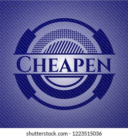 Cheapen jean background