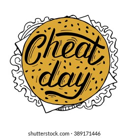 Cheat Day Card. 