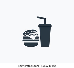 Cheat meal icon isolated on clean background. Cheat meal icon concept drawing icon in modern style. Vector illustration for your web mobile logo app UI design.