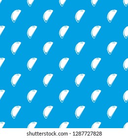 Cheburek pattern vector seamless blue repeat for any use