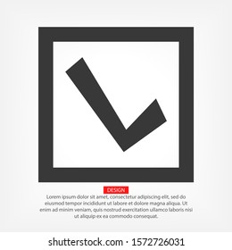 Chec outline icon isolated on background. Chec symbol for website design, mobile app, chec logo, user interface. Editable stroke. Vector illustration. Eps10 chec