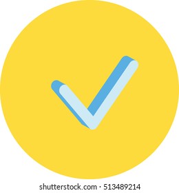 check 3d icon