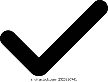 comprobar aceptar marca de verificación aprobada confirmar Glifo