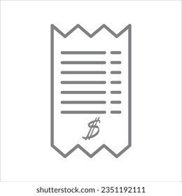 check, account icon vector illustration symbol
