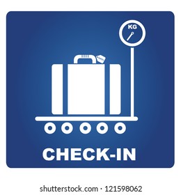Check In Airport, Signage