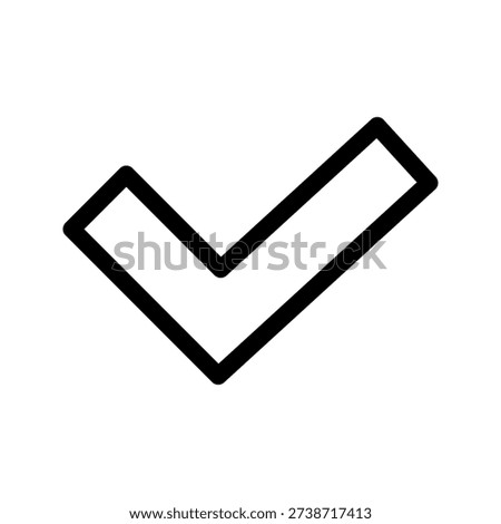 Check All Icon Vector Symbol Design Illustration