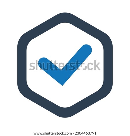 Check, Approval, Confirmation icon free vector.