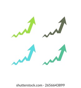 Verificar Coleção de Setas Ok Aprovada isolada em Branco

