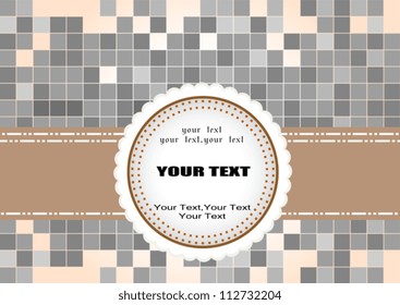check background design for vintage card