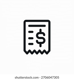 vetor de sinal de ícone de lista de cheques